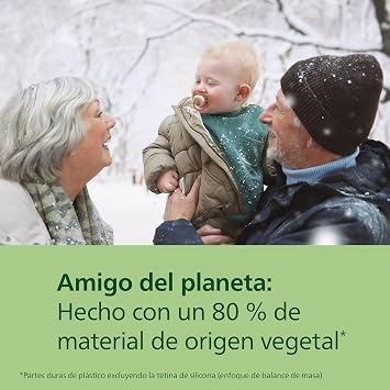 Philips Avent Ultra Air Soothers for Night: Anatomically Designed for Babies 18+ Months, Glow in the Dark - Extra Firm Silicone Symmetrical Teat - BPA Free - 2 Pack - SCF376/33