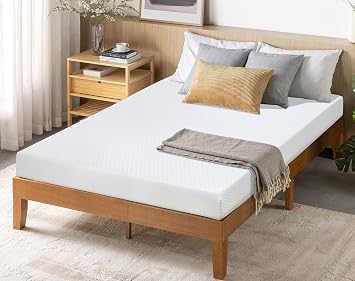 Green Tea Cooling Gel Memory Foam Mattress, Full Size Mattress with Cover for a Cool Sleep & Pressure Relief, Medium Firm Base Foam Mattresses, Bed in a Box, CertiPUR-US Certified