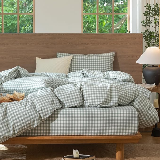 MooMee Striped Duvet Cover Set