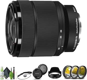 Amazon.com : Sony FE 28-70mm f/3.5-5.6 OSS Lens (SEL2870) for Most