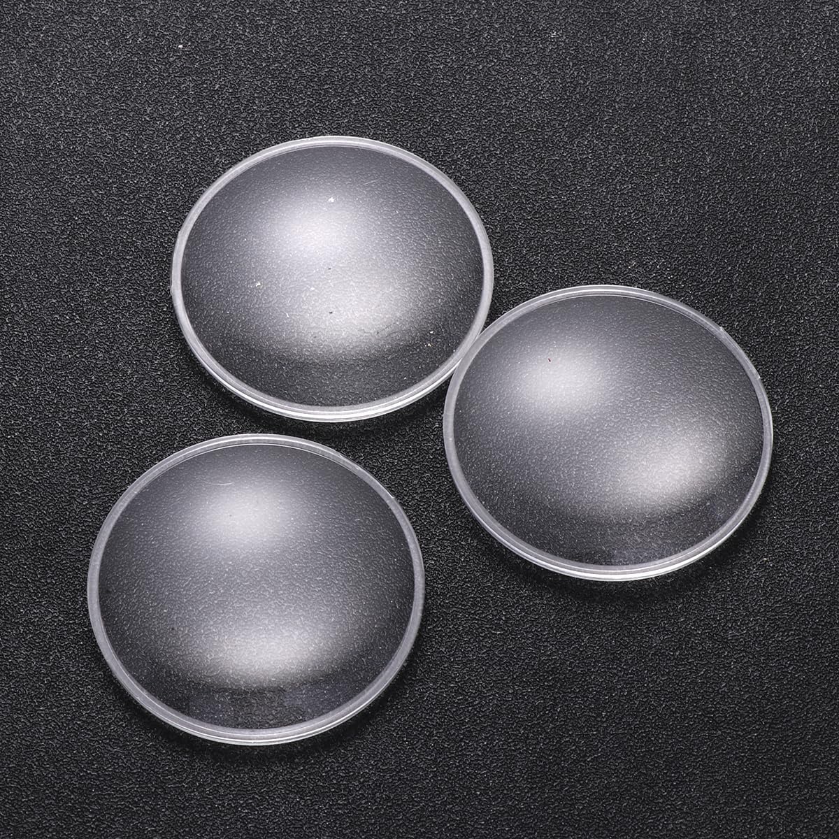 Hemobllo Portable Magnifier Set 1.65 Inch Double Convex Acrylic Lens with Sliding Cover for Reading Maps Jewelry Watch Repair Seniors