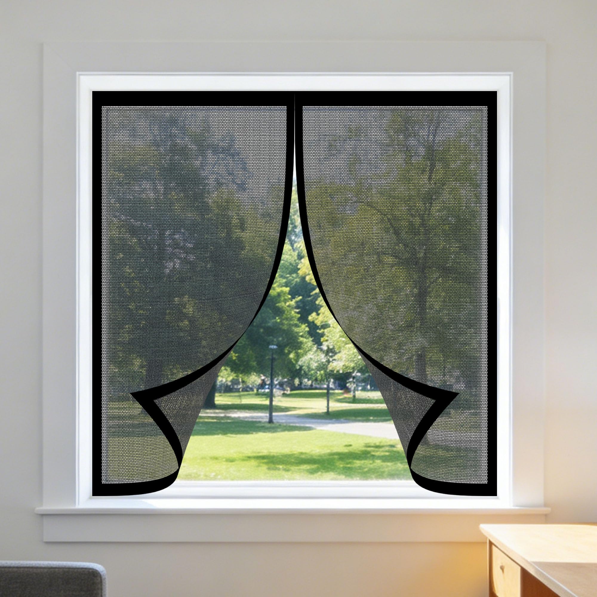 Moustiquaire magnétique pour balcon et salon pour profiter de l'été sans insectes