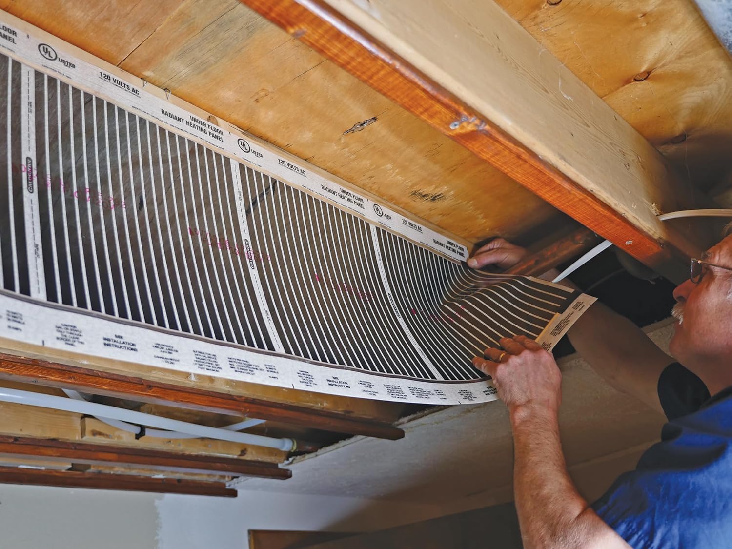 Hvac System Running Ductwork Through Floor Joists Ductwork Between