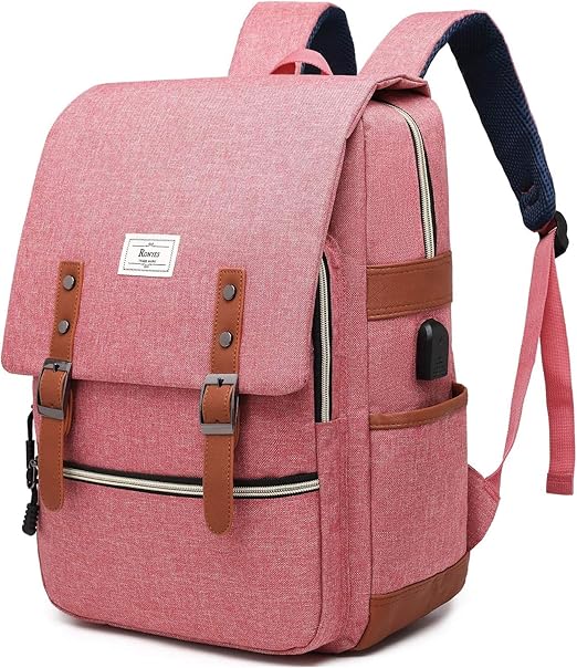 Ronyes Unisex College Bag Fits up to 15.6’’ Laptop Vintage
