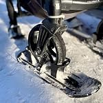 PremierSki Skis for Strollers - Fits Wheels 4" to 16"
