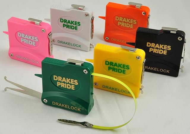 Drakes Pride Drakelock steel bowls measure - BLACK