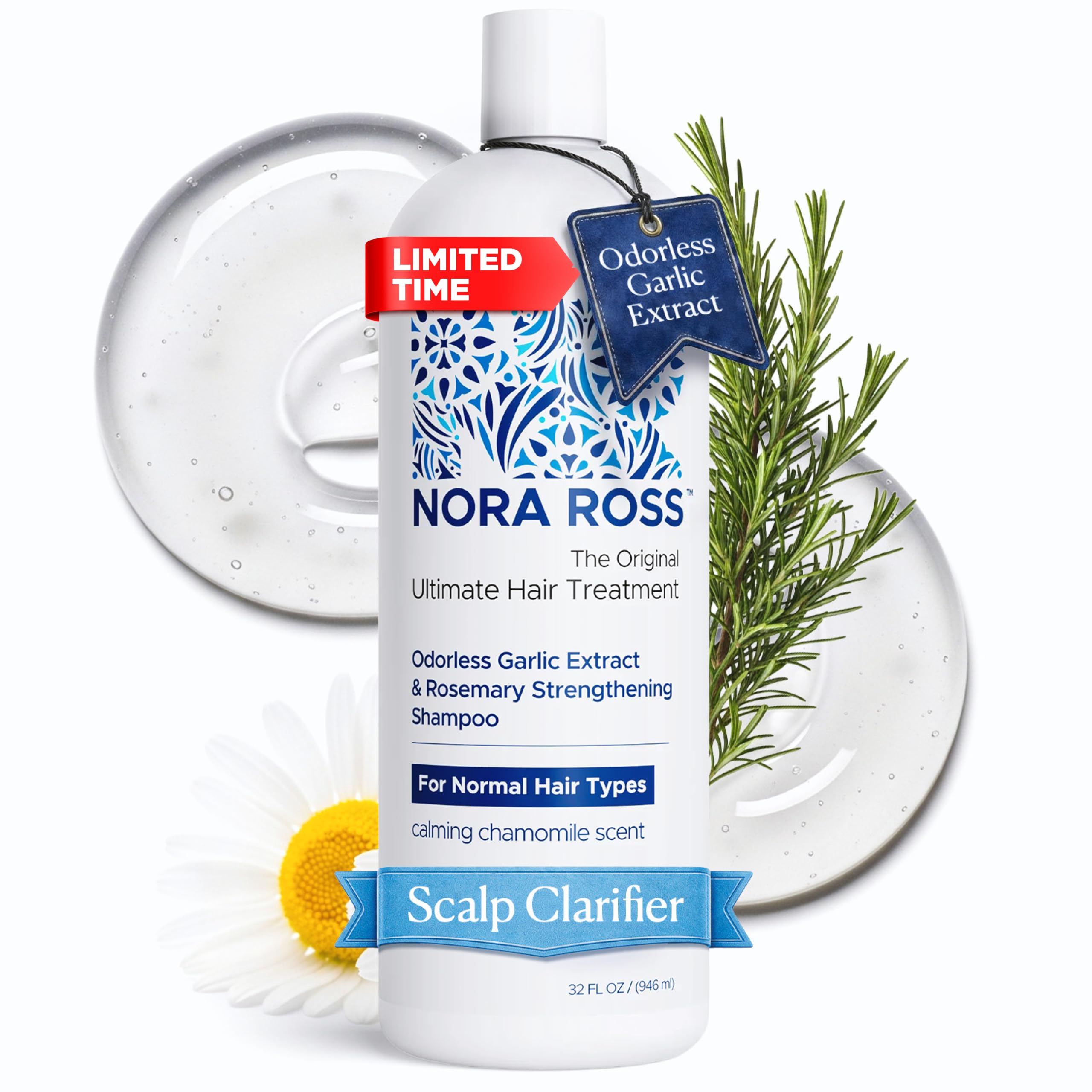Amazon.com: Nora Ross Garlic Extract & Rosemary Strengthening