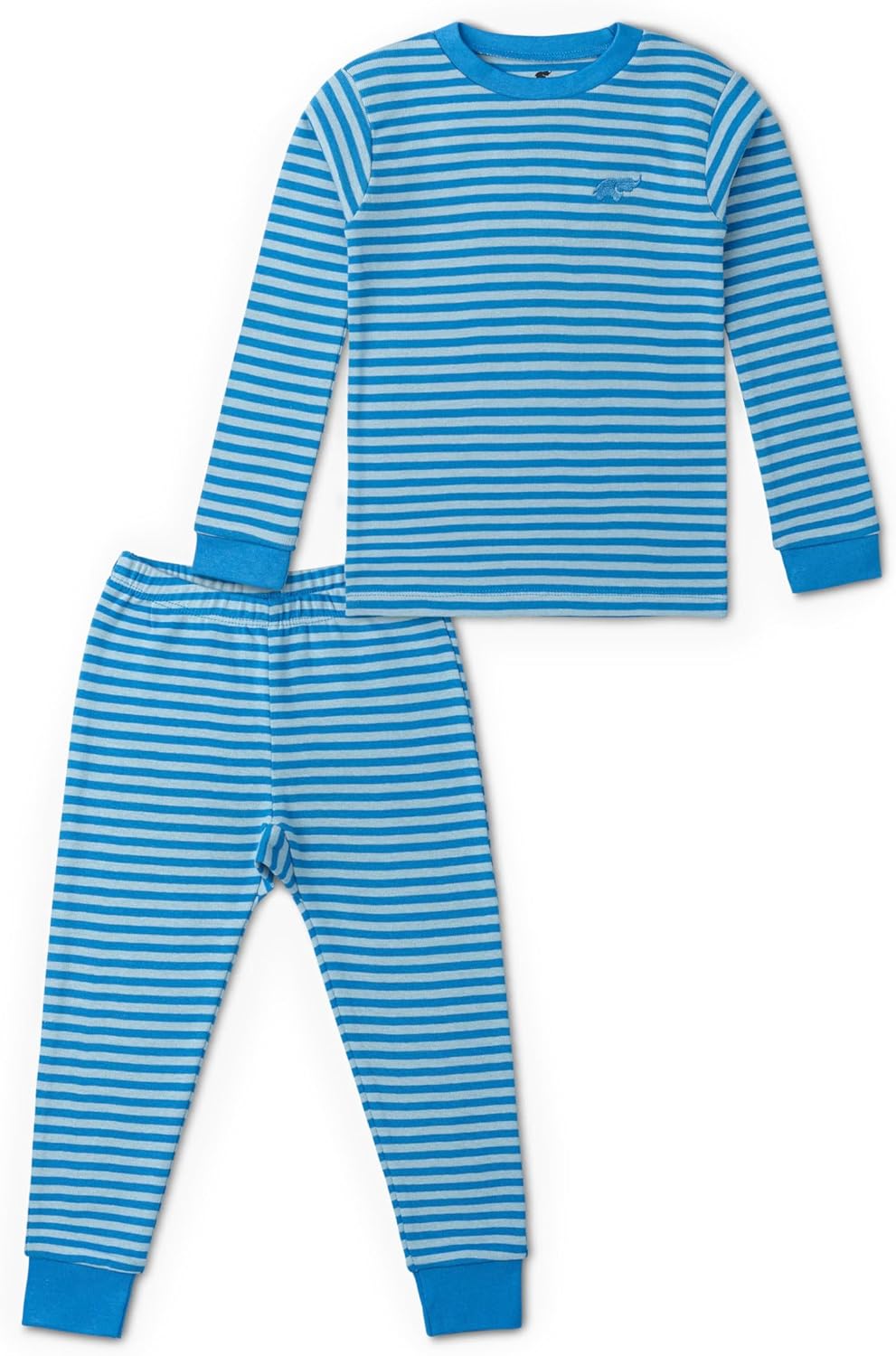 MONICA + ANDY Toddler & Kids Two Piece Pajama Set, 100% Organic Cotton Clothes for Boys & Girls, Children PJs