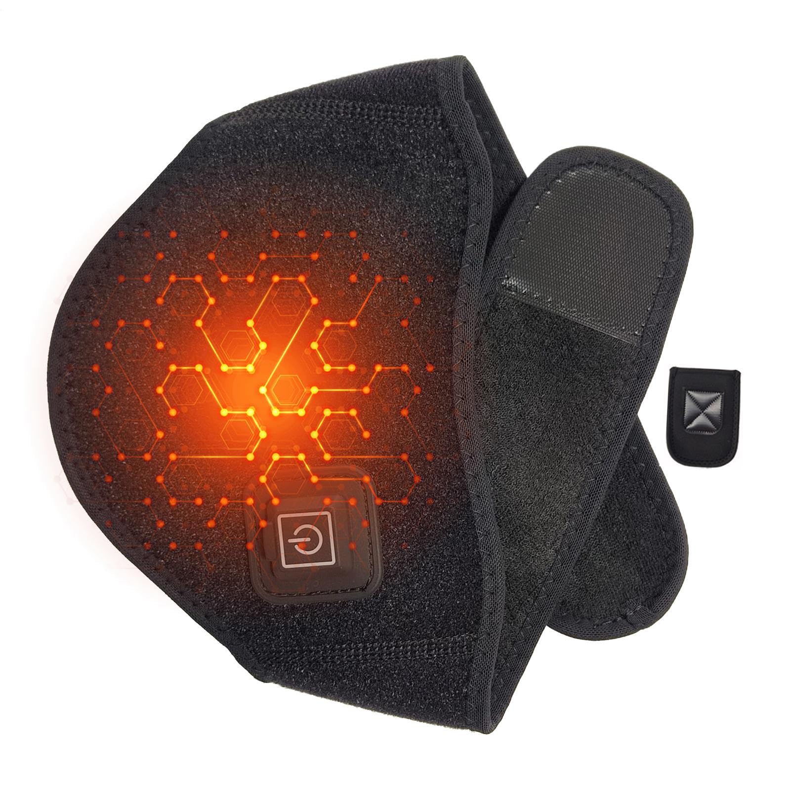 Neck Heating Pad - 3 Heat Settings Electric Thermal Brace - USB Wearable Heating Pad,for Men Women Elderly Workplace Home Daily Relaxation After Exercise Cold Weather