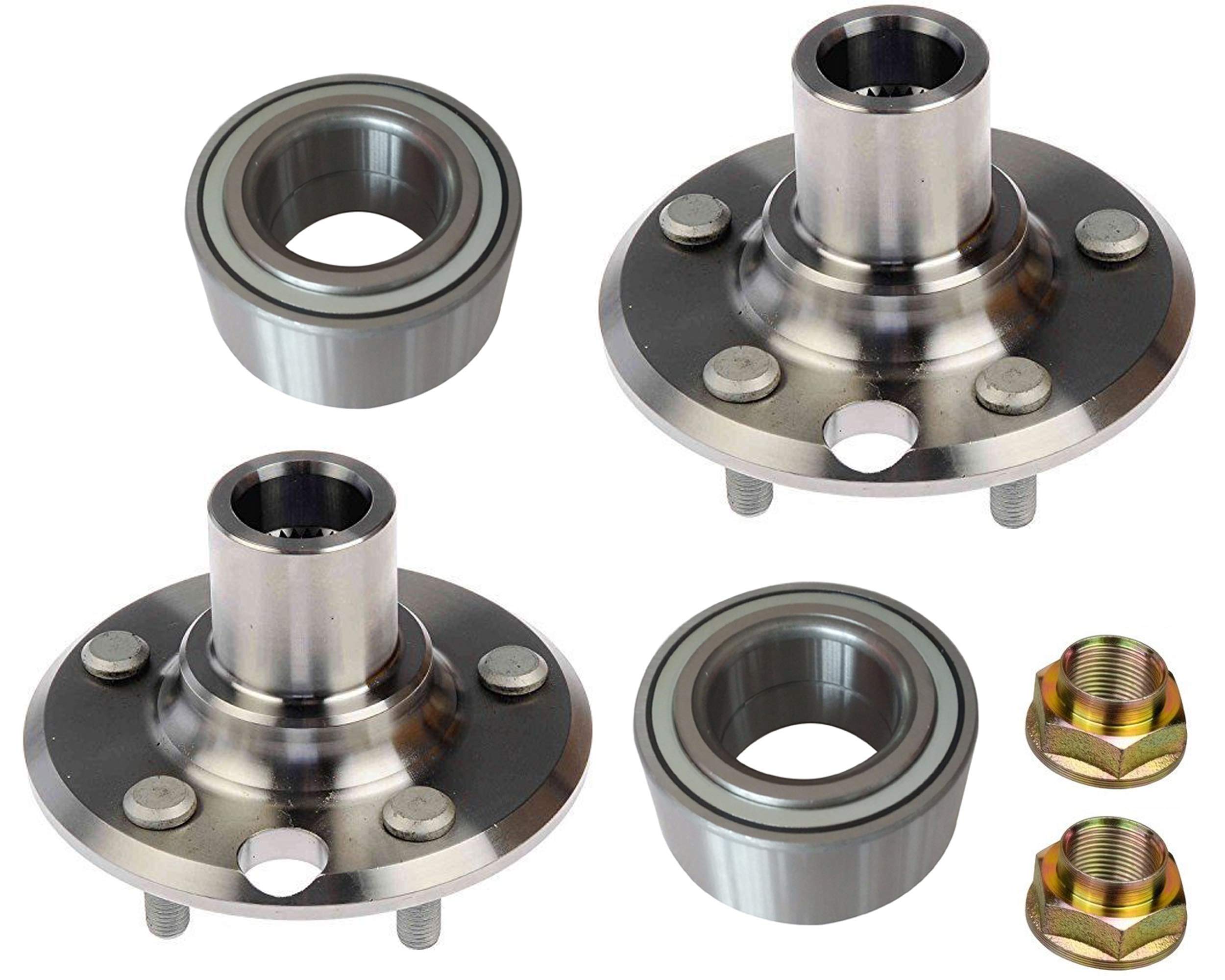 DTA 2 Rear Wheel Hub Wheel Bearing Kits Left Right Compatible with Lexus IS300 GS300 GS400 GS430 SC4