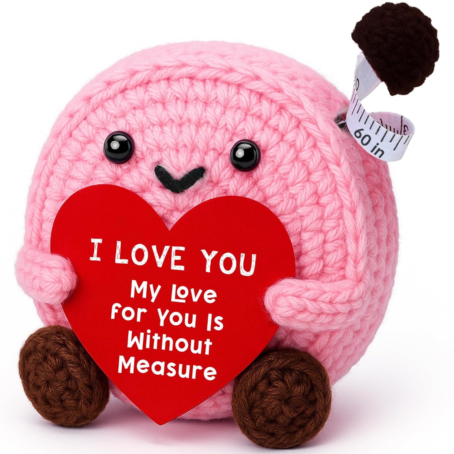 Valentines Day Anniversary Women Gifts for Her Girlfriend Wife, I Love You Romantic Birthday Gifts for Girlfriend Wife, Valentines Engagement Wedding Gift for Couple 60IN Body Tape Measure Retractable