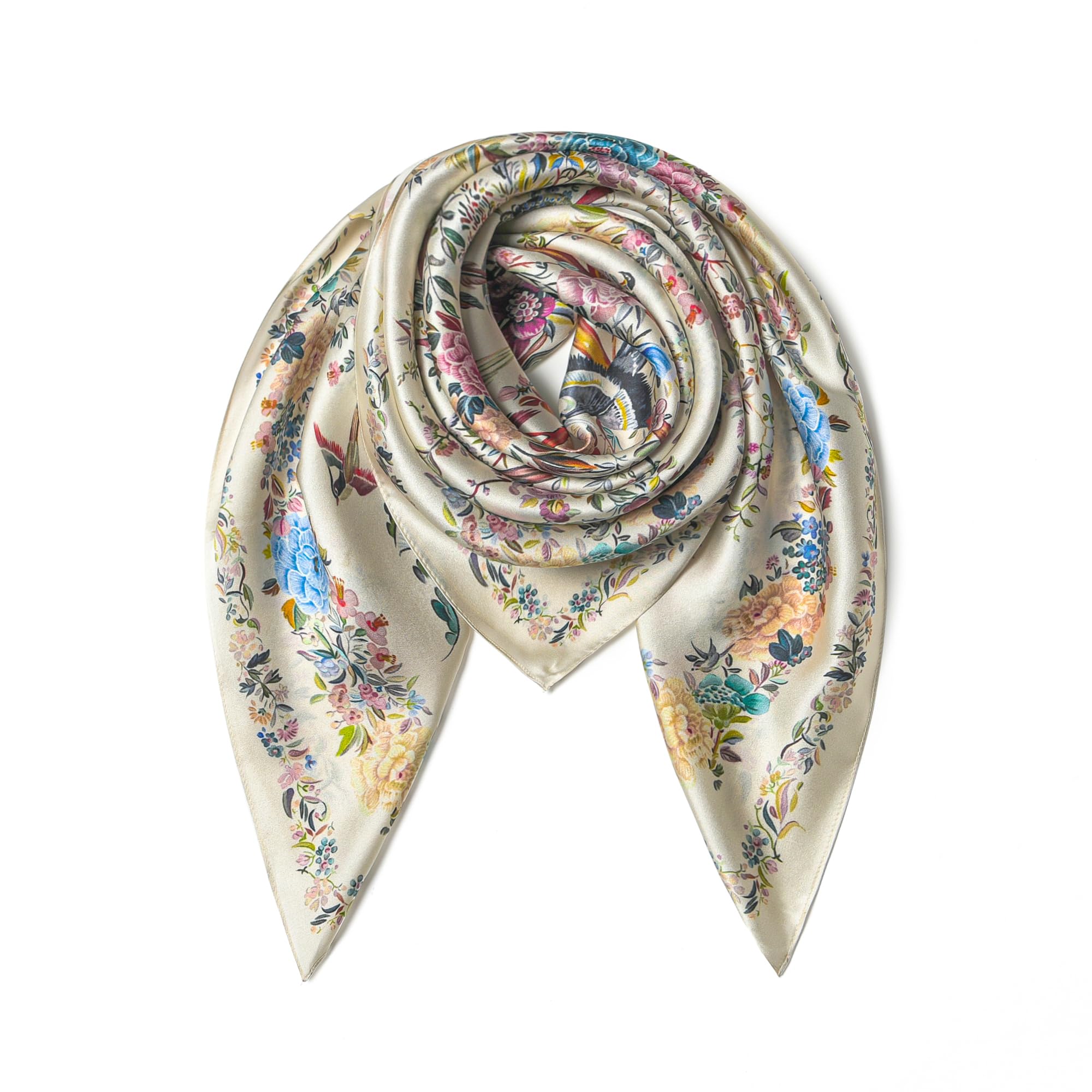 SHIROUYU Mulberry Silk Scarf