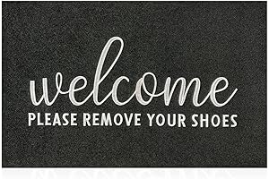 AAZZKANG Welcome Mat Outdoor: Keep Your Home Spotless