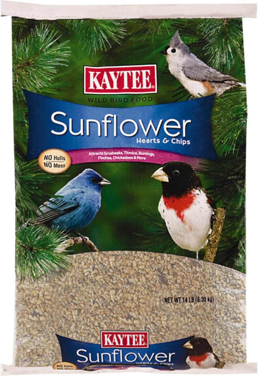 Kaytee Sunflower Hearts & Chips Wild Bird Food for