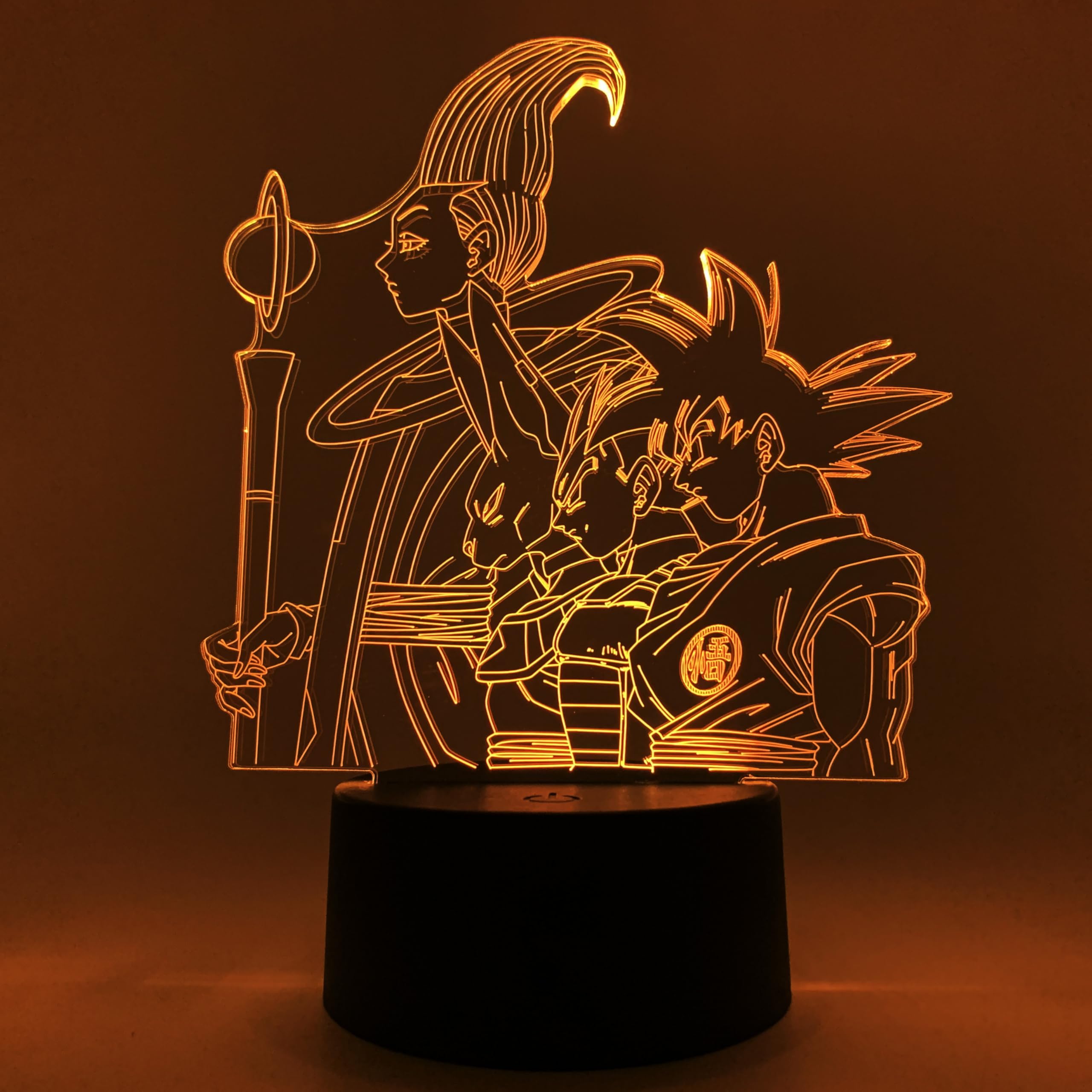 Amazon.co.jp: Otaku Lamps 悟空ベジータビールス Whis ドラゴンボール