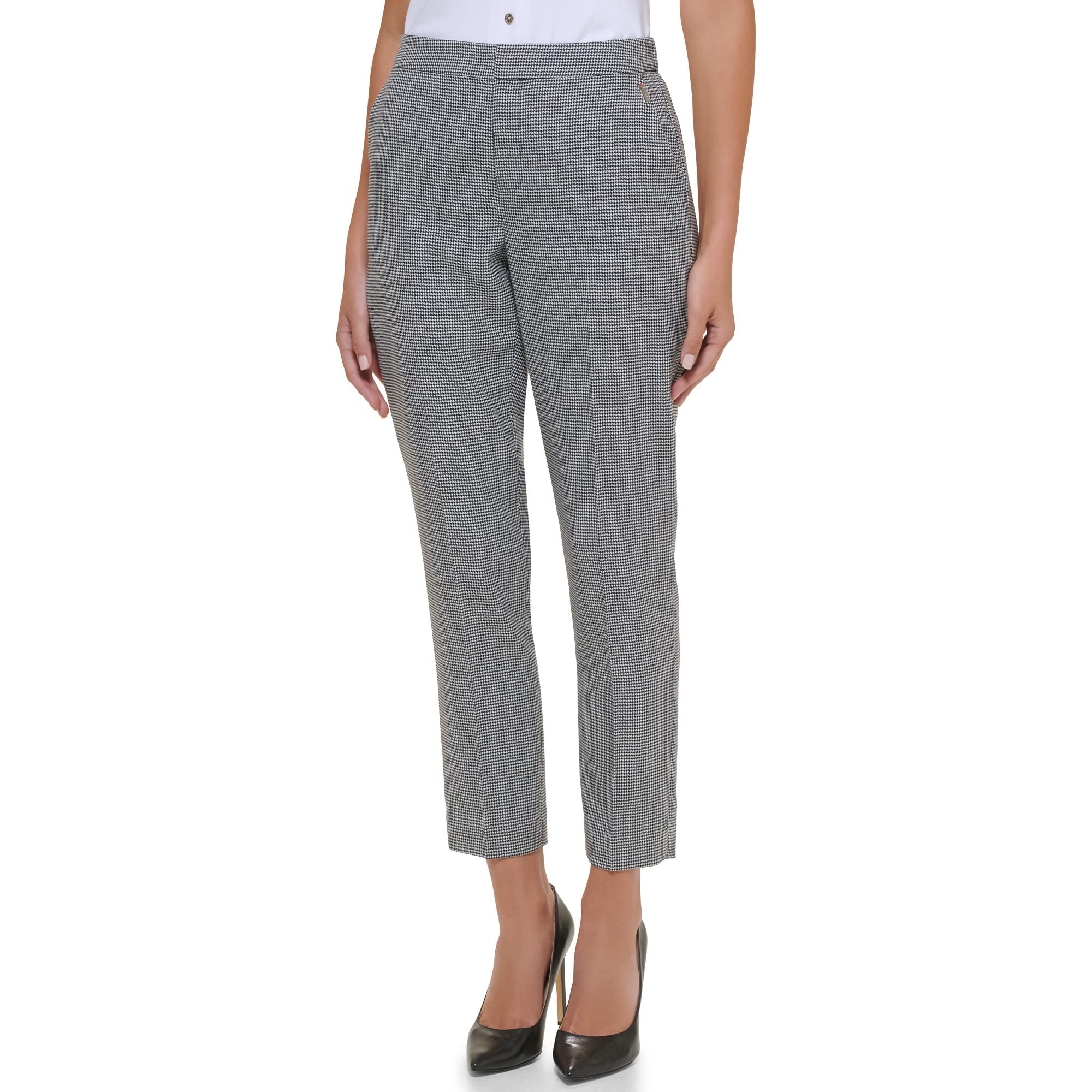 Tommy Hilfiger Womens Sloane Ankle Trouser Suit Pant