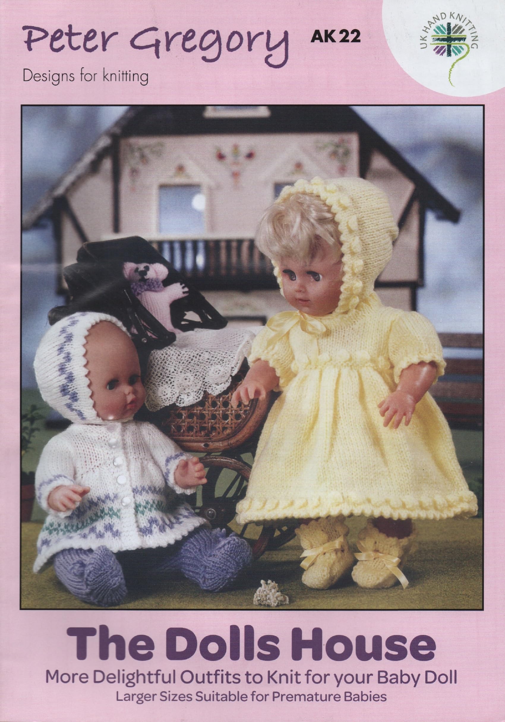 Peter Gregory Dolls Knitting Pattern Booklet The Dolls House AK22 Outfits
