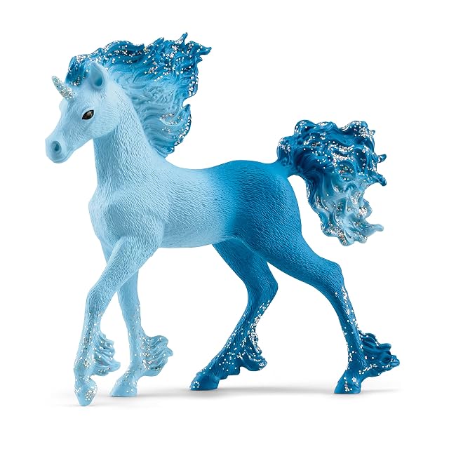 Schleich 70758 Potro de Unicornio de Fuego y Agua Elementa