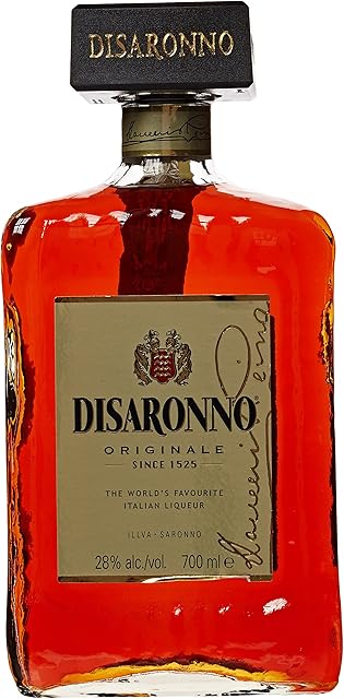 Disaronno Originale Amaretto - Iconic Italian Liqueur, Sweet and Fruity Character, Made in Italy and Award-Winning Drink, Bottle of 70 cl, 28% ABV