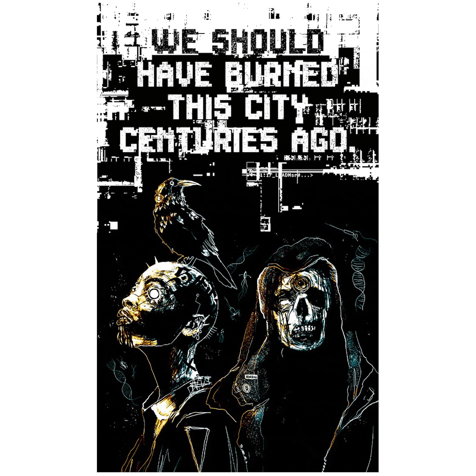 Free League Publishing FLF-FLW15 CY_BORG Core Rulebook (SciFi RPG, tapa dura), juego de cartas, morado