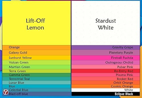 Miniatura 4 de Neenah Paper 21911 Astrobrights Cartulina de colores, 8.5 pulgadas x 11 pulgadas, 65 lb176 GSM, azul despejado, 250 hojas