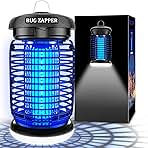 Bug Zapper Outdoor, Mosquito Zapper with LED Light, Fly Zapper Outdoor Indoor, Insect Zapper Electric Fly Traps, Plug in Mosquito Killer for Patio Yard