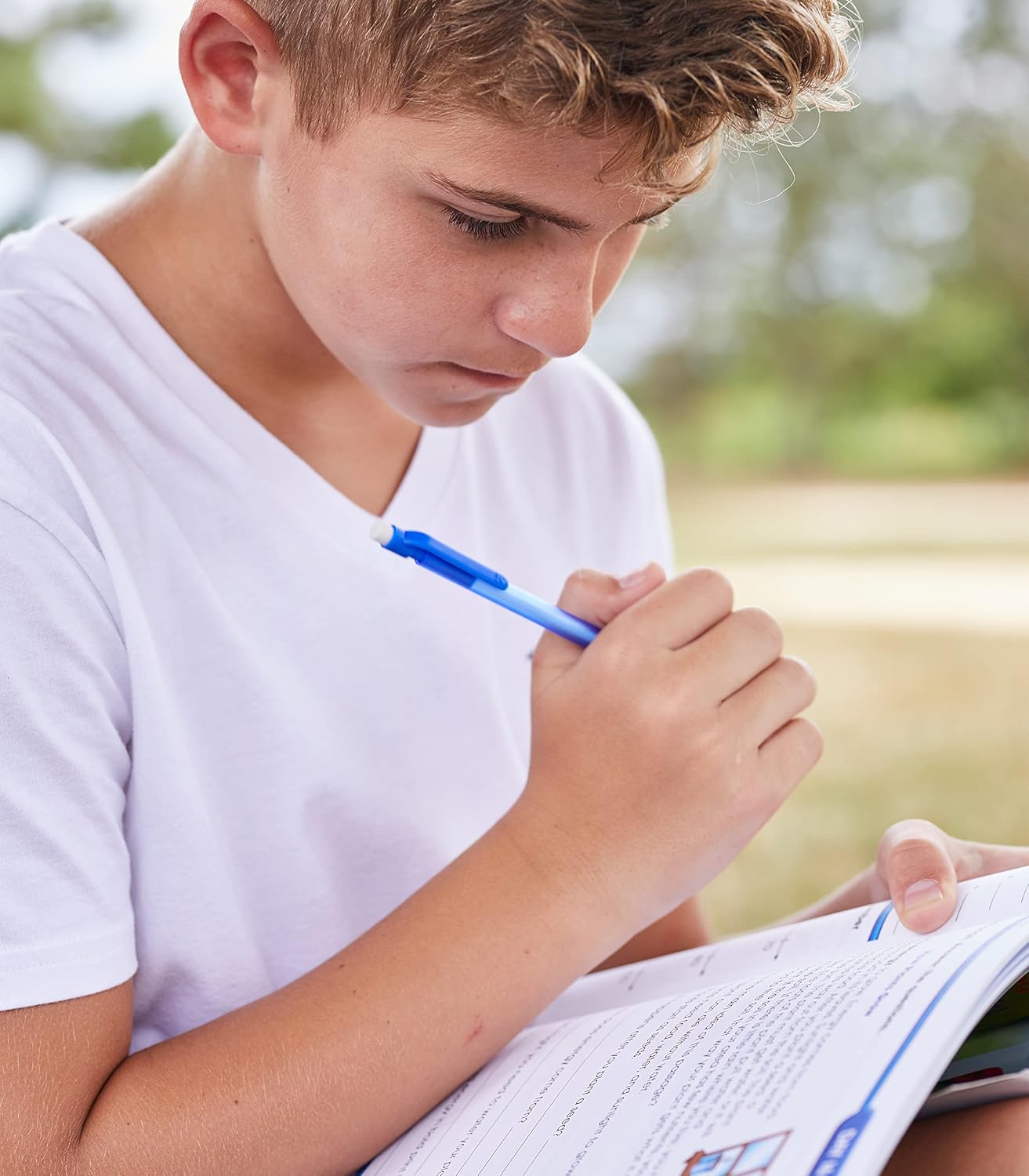 Summer Bridge Activities 6-7 Bundle, Ages 11-12, Math, Reading Comprehension, Writing, Science Summer Learning 7th Grade Workbooks All Subjects With Flash Cards, Children's Books, Drawstring Bag      Paperback – Student Edition, April 14, 2022