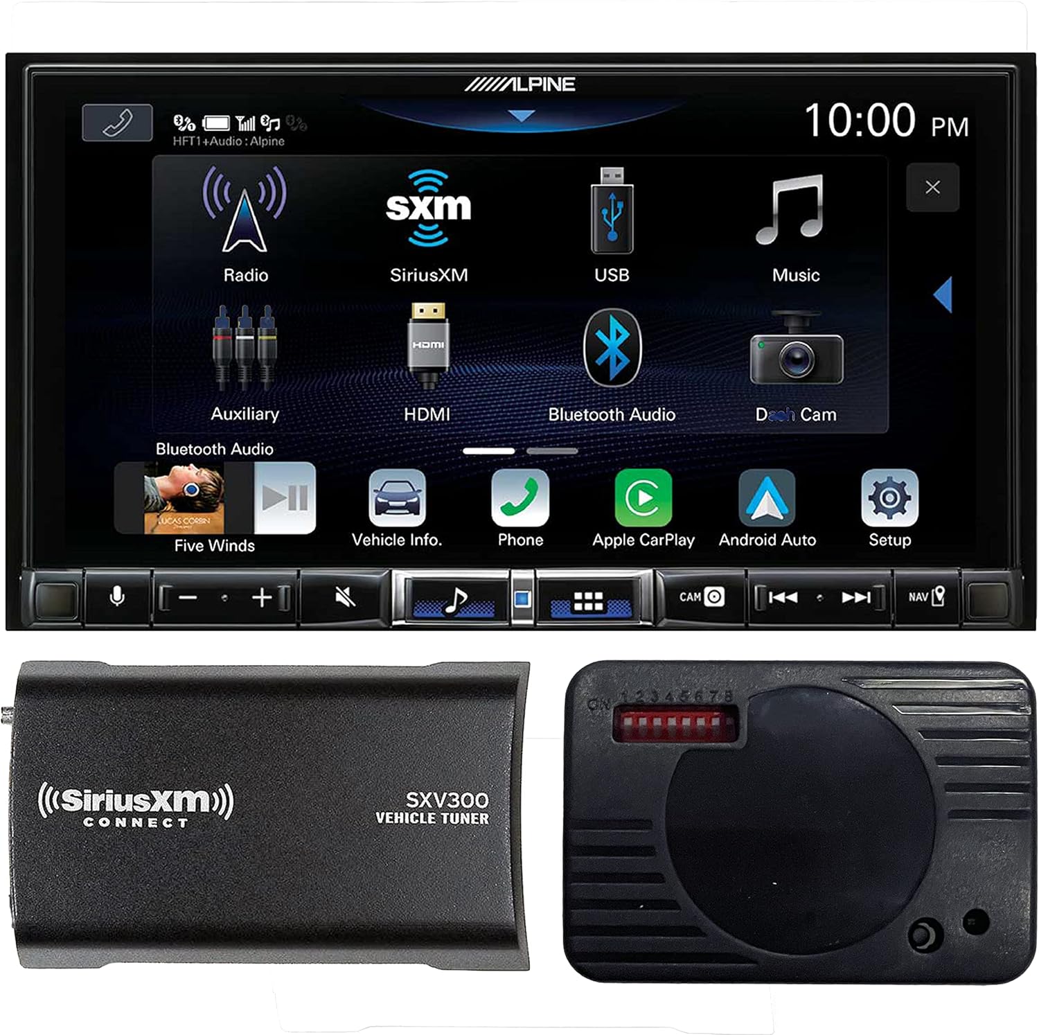 Alpine iLX507, 7" Double Din Multimedia Receiver