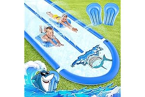 20FT Slip N Slide - Double Lane Take N Slide Outdoor Water Park