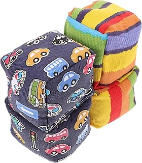 INOOMP 6pcs Bean Bag Toys Kids Toy Tossing Game Kids beanbags Children Toy Tossing beanbags Mini Cornhole