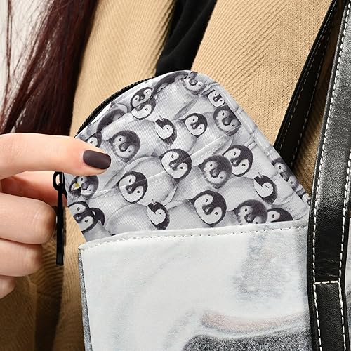 Miniatura 5 de Pastillero con diseño de pingüinos lindos de 7 días, organizador de píldoras de viaje, contenedor para medicamentos con cremallera, estuche semanal