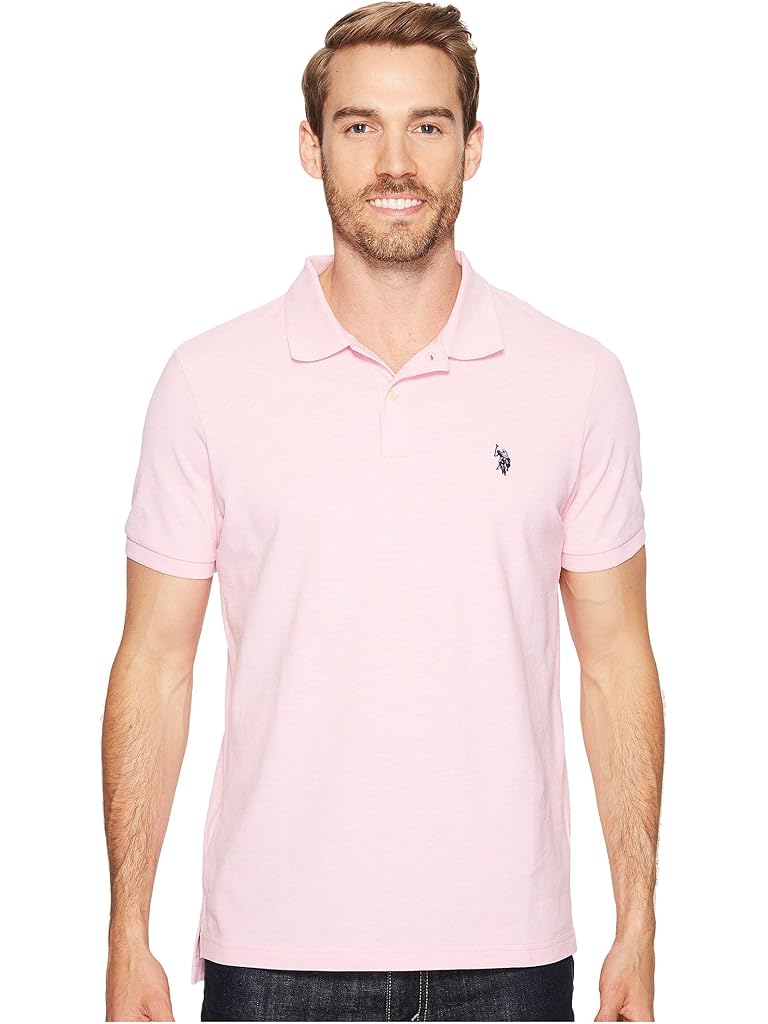 U.S. POLO ASSN. Solid Cotton Pique Polo with Small Pony