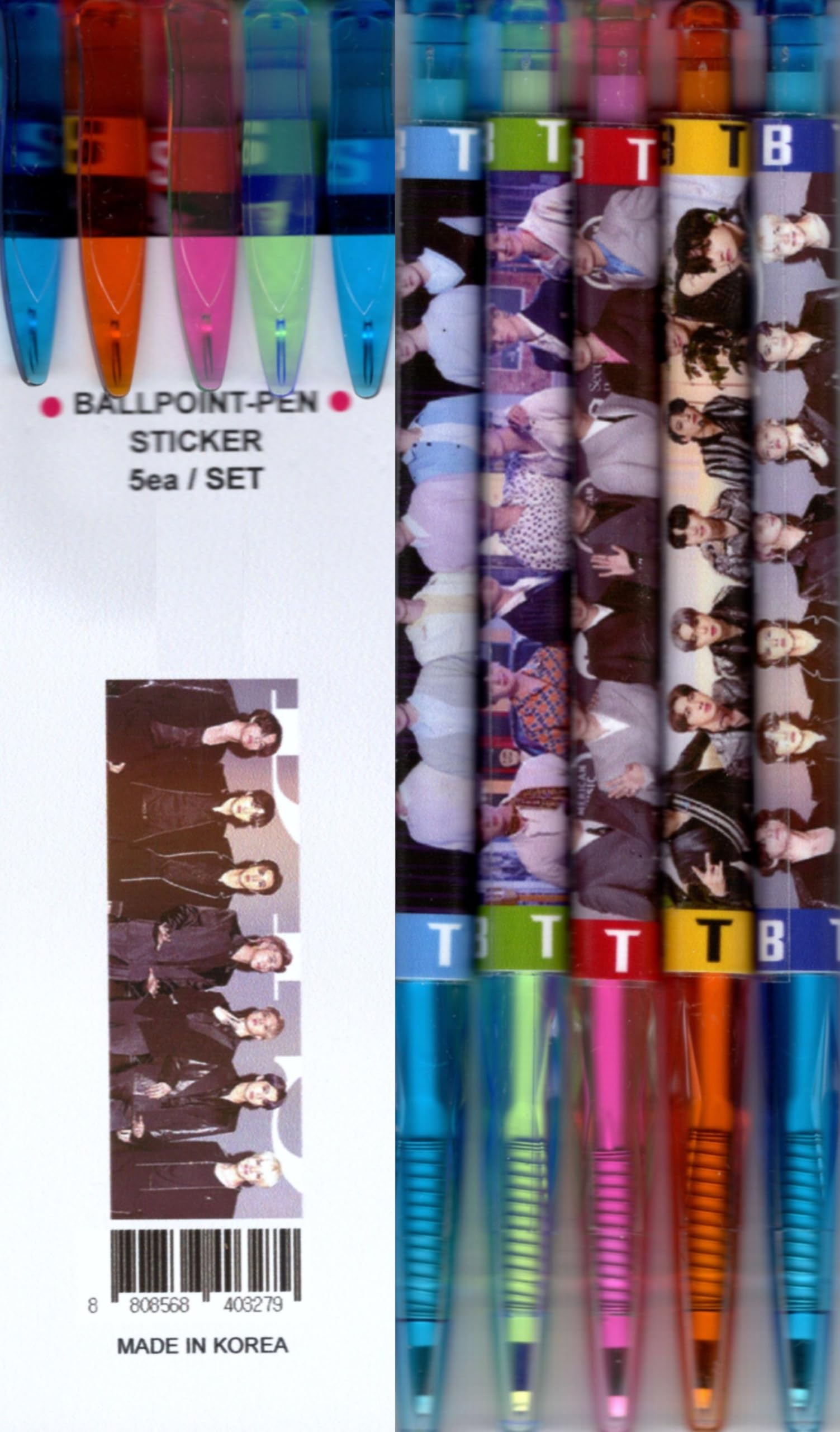 BTS 君に届く　ボールペン　グッズ Amazon | 防弾少年団 グッズ ボールペン 5本セット + ステッカー