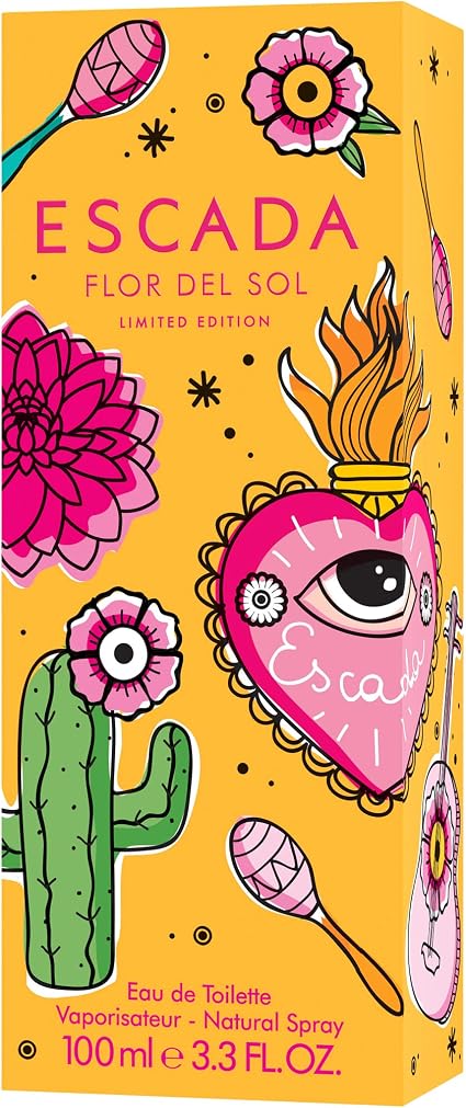 Escada Flor Sol Edt 100Ml Exc. : Amazon.es: Belleza