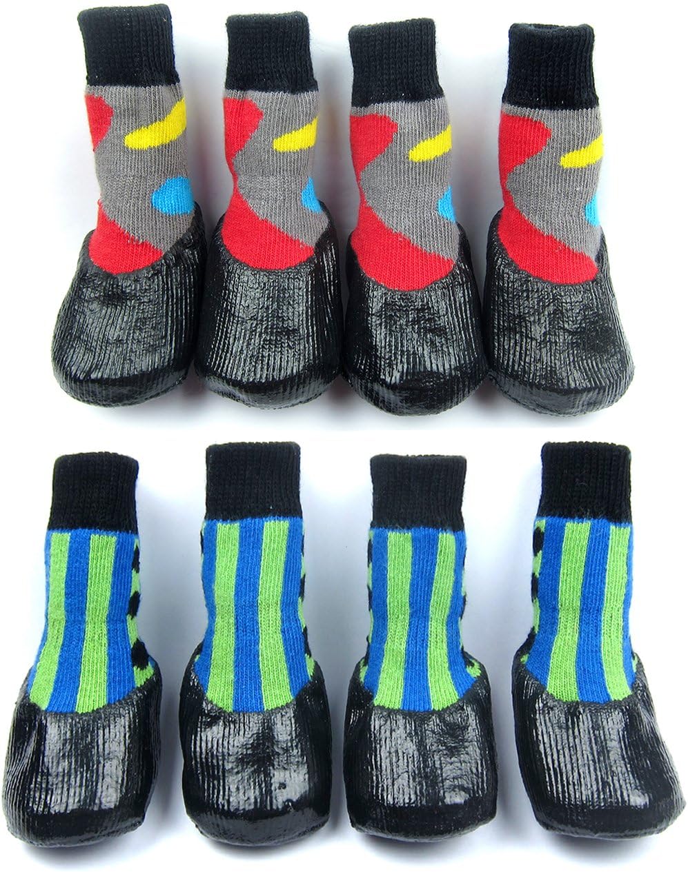 Alfie Pet Wallace 2 Set of 4 Rubber Dipped Dog Paw