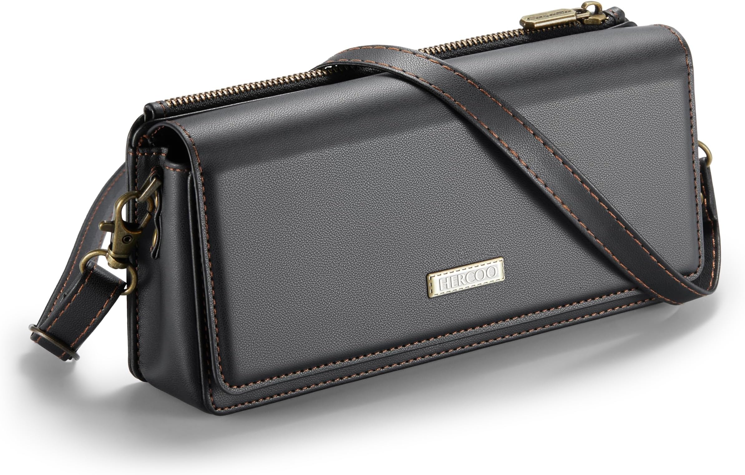 Small Crossbody Phone Purse, Women's RFID Crossbody Wallet Wristlet Purse with Phone Pocket