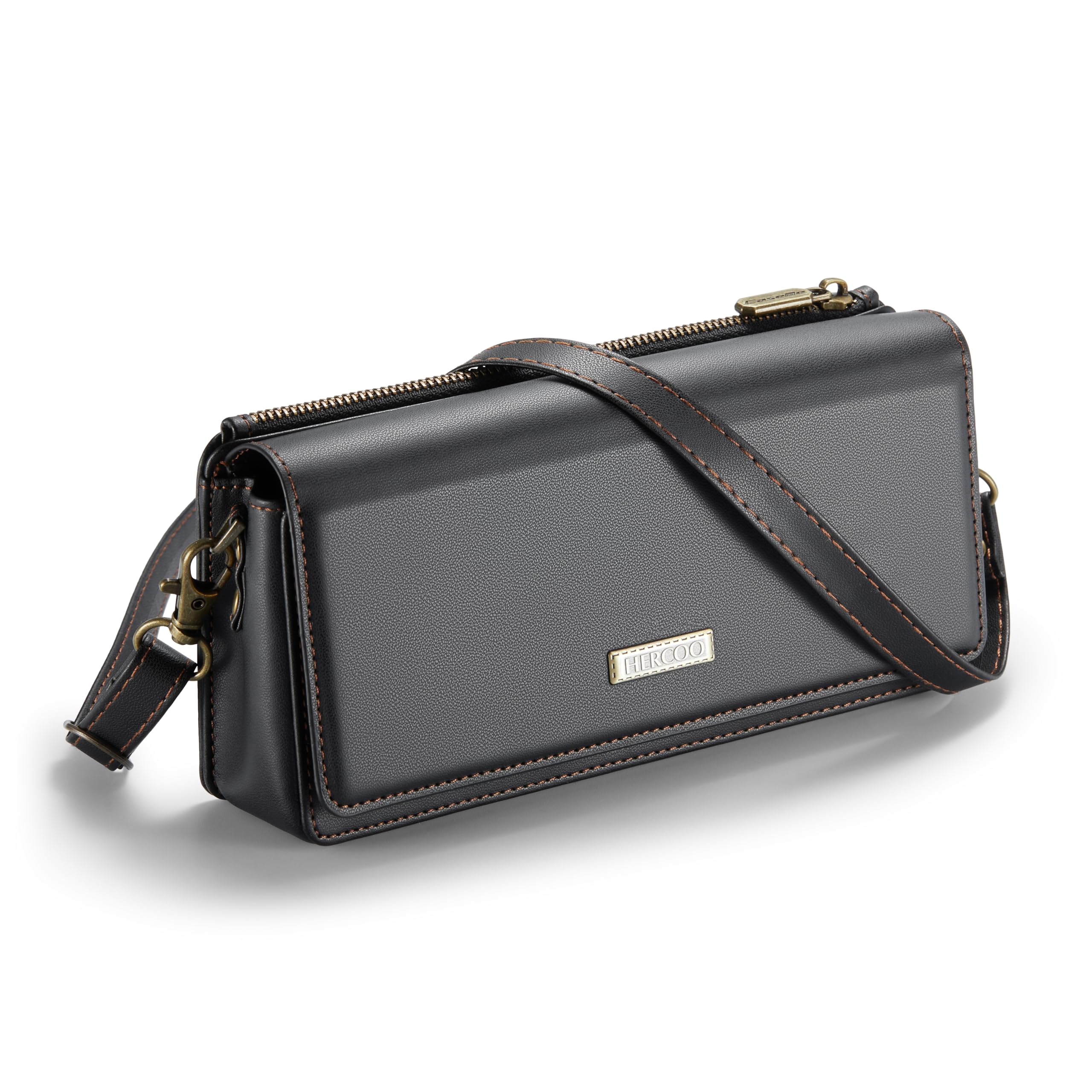 Small Crossbody Phone Purse, Women's RFID Crossbody Wallet Wristlet Purse with Phone Pocket