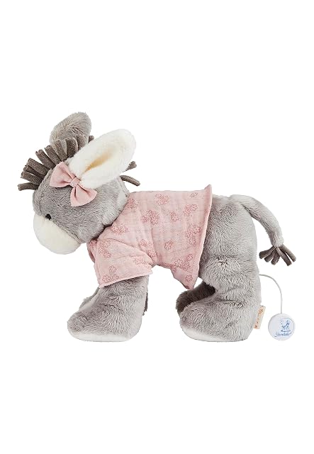 Foto 2 de 5 de Emmi Girl Flora Rose - Caja de música (tamaño grande), diseño de burro
