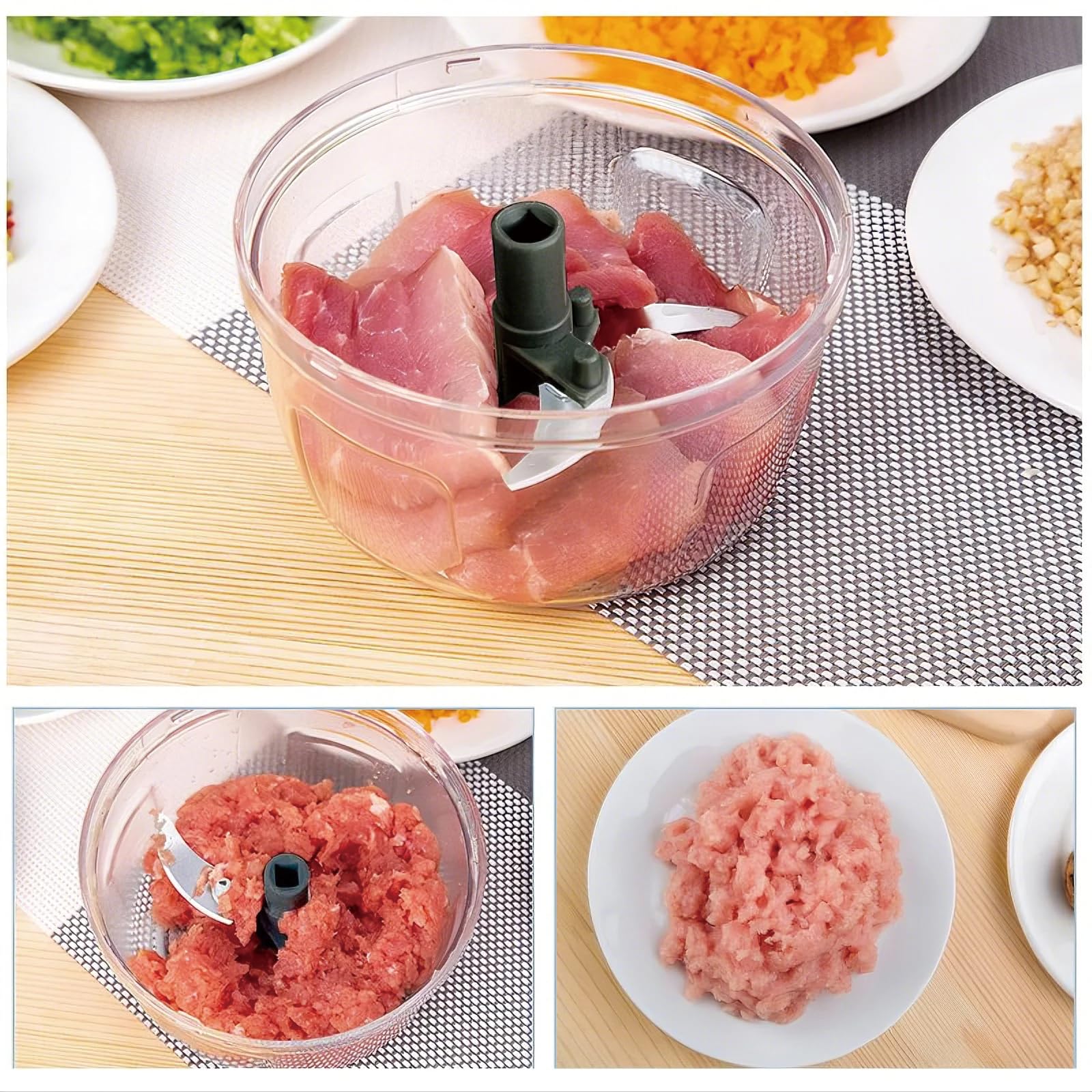 Snelle wok met kippendij, paprika, komkommer en sperzieboontjes recept