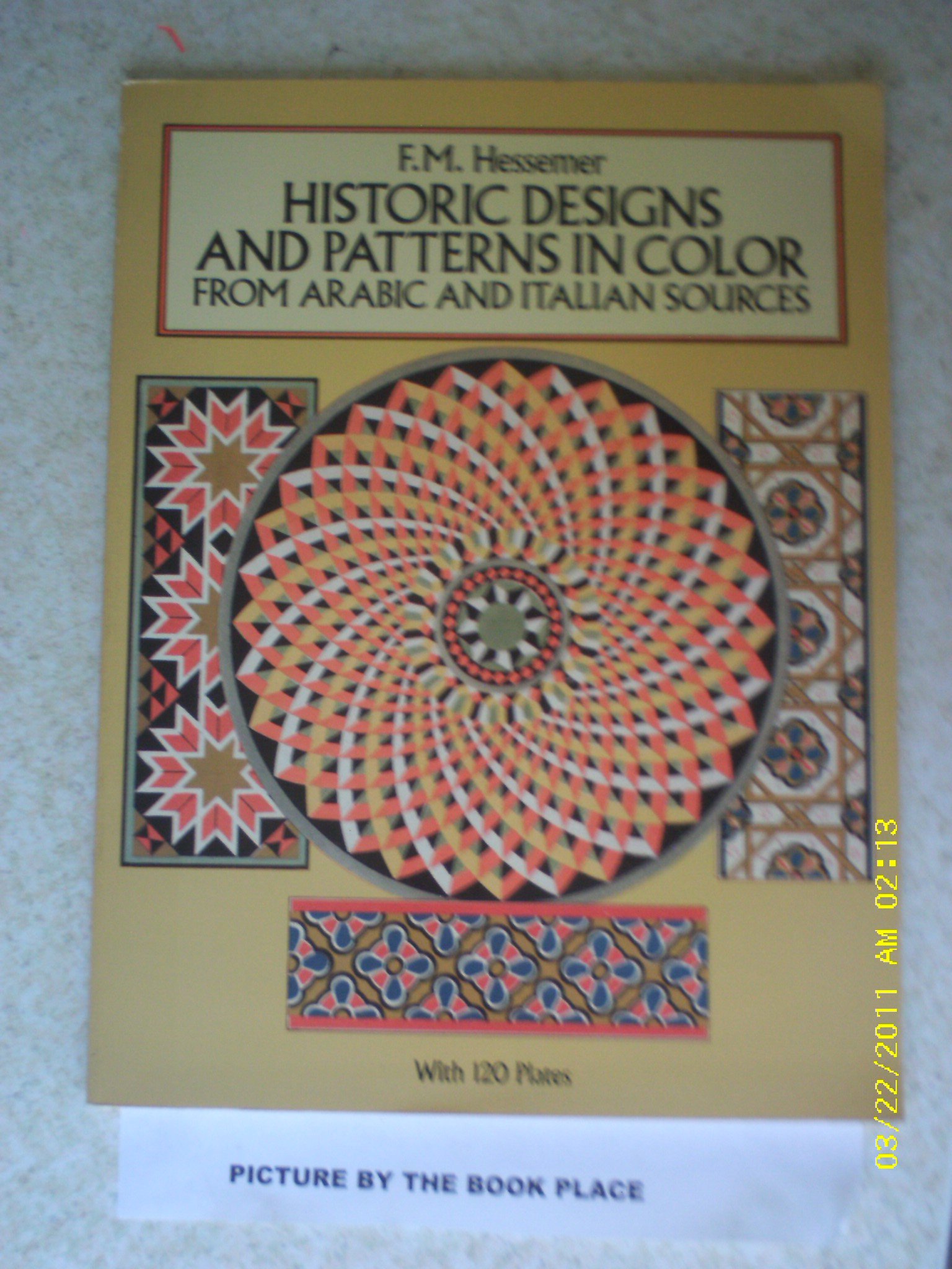 Historic Designs and Patterns in Color from Arabic and Italian Sources (Pictorial Archives)