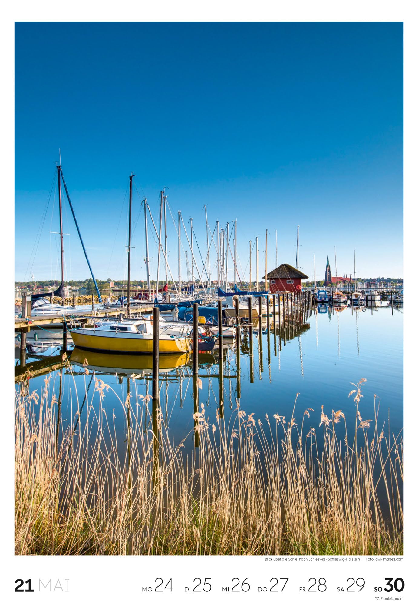 Küste Wochenkalender 2027: Meeres-Kalender mit 53 großformatigen Bildern im Hochformat (29x42 cm) | Strände der Ostsee und Nordsee in Deutschland