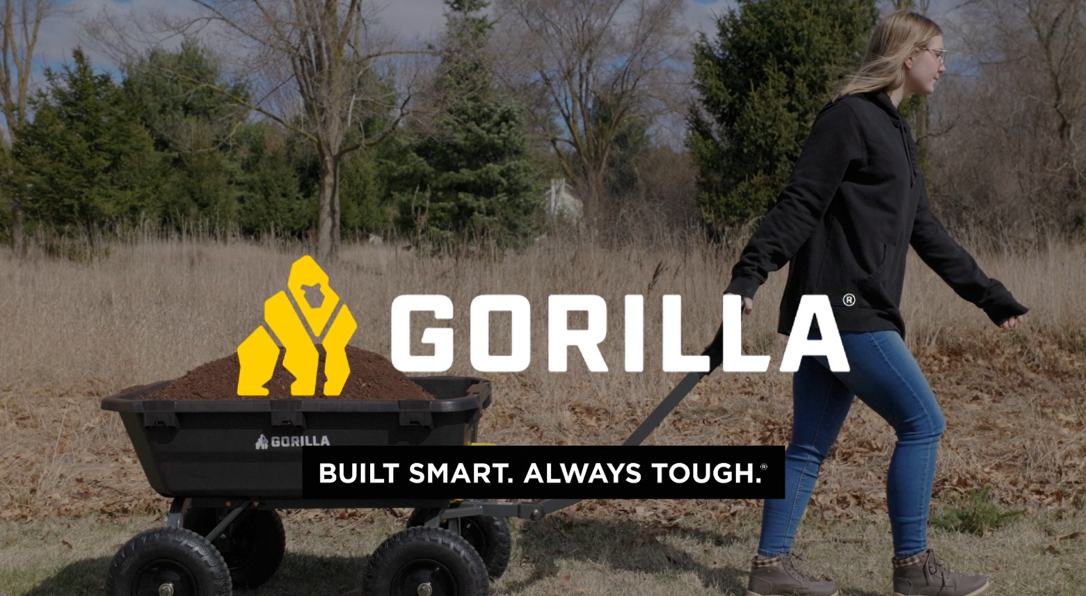 Amazon.com: Gorilla Carts 7GCG-NF Heavy-Duty Poly Dump