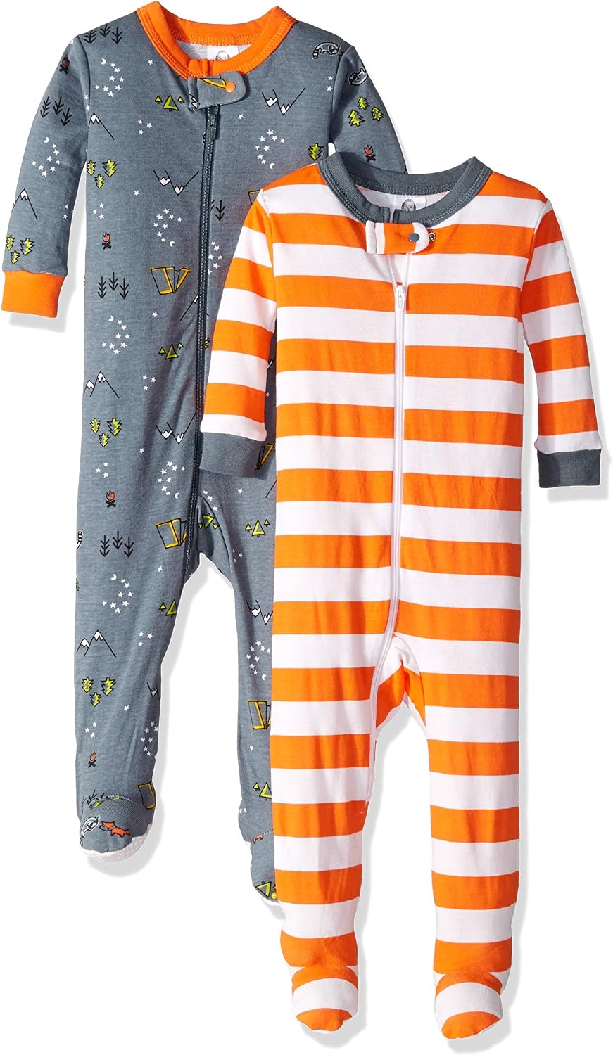 Gerber Baby Boys' 2-Pack Footed Pajamas-Closeout