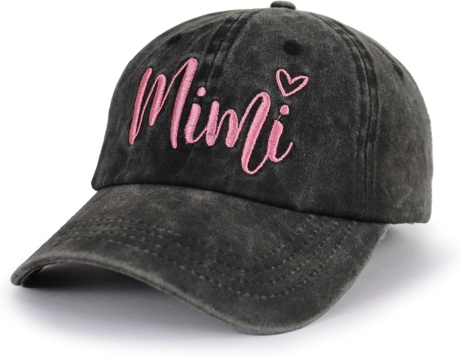 Mimi Hats for Women, Funny Adjustable Embroidered Cotton Grandma Baseball Cap - Image 2