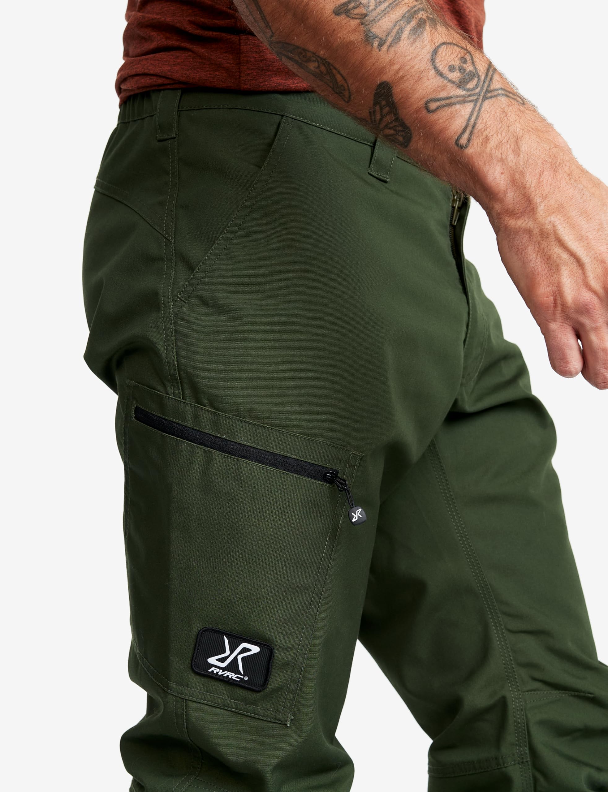 RevolutionRace Outdoor Basic Pants da Uomo, Pantaloni da Trekking per Tutte Le attività All'aperto
