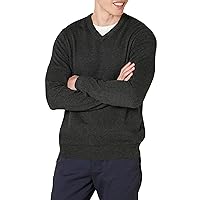 Amazon Essentials Maglione Pullover con Scollo a V (Disponibile in Taglie Big & Tall)