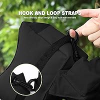 Vista 5 de Bolsas de descanso con relleno de dos piezas para deportes de objetivo – Soporte delantero y trasero para tiro de campo