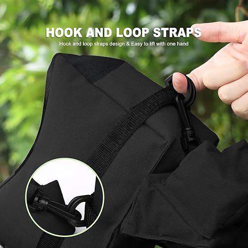 Miniatura 5 de Bolsas de descanso con relleno de dos piezas para deportes de objetivo Soporte delantero y trasero para tiro de campo