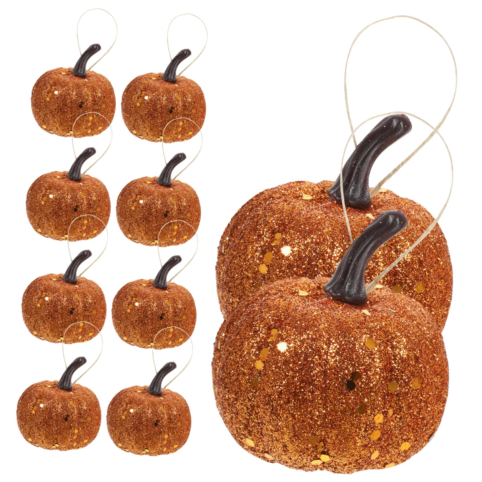 ABOOFAN 40stücke Künstliche Kürbis-Dekoration Für Halloween Vivid Emulation Pumpkin Deko-Props Aus Hochwertigem Für Erntedankfest Und Herbstfeiern