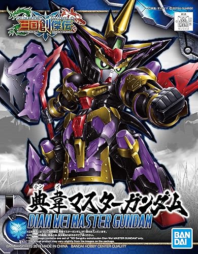 Miniatura 6 de Bandai Hobby SD Sangoku Soketsuden #26 Dian Wei Master Gundam, Bandai Spirits SD, multicolor, BAS5058302
